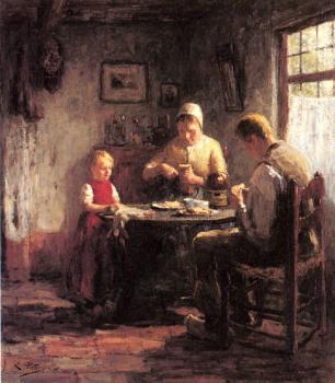 Evert Pieters : The Afternoon Meal